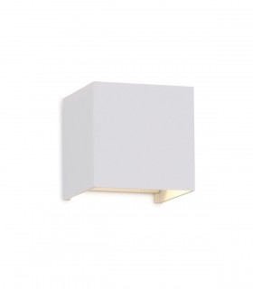 APLIQUE LED CUADRADO 2 X 3W 4000K BLANCO