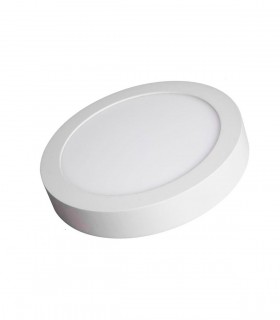 DOWNLIGHT LED SUPERFICIE REDONDO BLANCO 24W 3000K