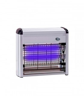 ELIMINADOR INSECTOS 2 X 1W ALUMINIO LED ELS