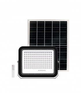 PROYECTOR LED SOLAR 200W 6500K CON MANDO