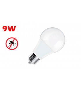 LÁMPARA ESTANDAR LED E-27 9W ANTIMOSQUITOS