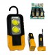 LINTERNA LED COB + GANCHO (3 X AAA INCLUIDAS)