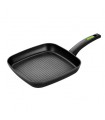 GRILL MONIX GREEN RAYAS 28 CM.