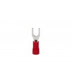 BOLSA 100 UND. TERMINAL HORQUILLA ROJO 4,3 M4