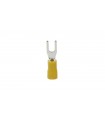 BOLSA 50 UND. TERMINAL HORQUILLA AMARILLO 4,3 M4